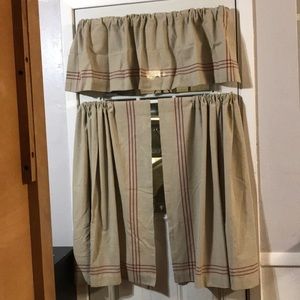 New Set of Curtains and Valance